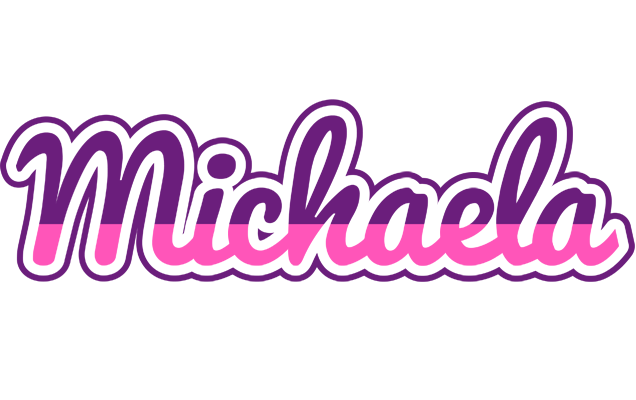 Michaela cheerful logo