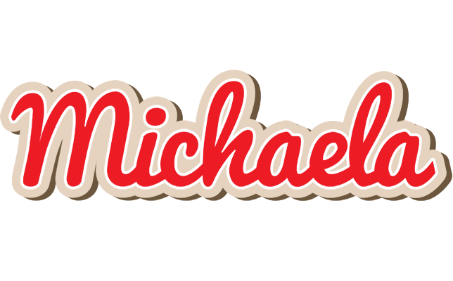 Michaela chocolate logo