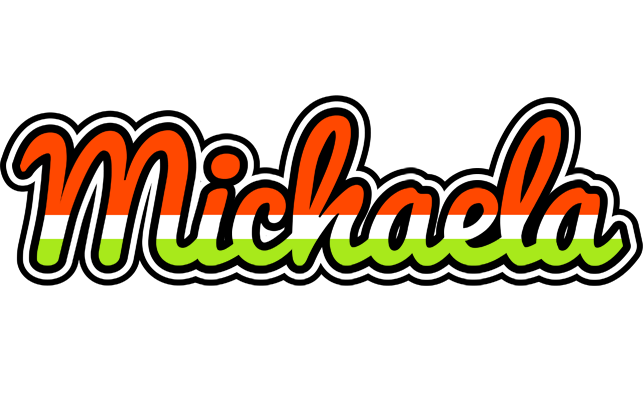 Michaela exotic logo