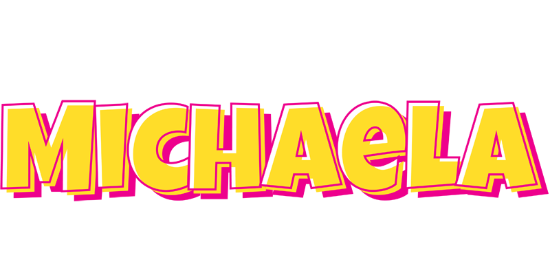 Michaela kaboom logo