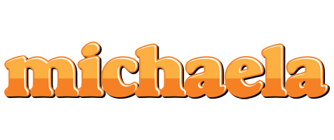 Michaela orange logo