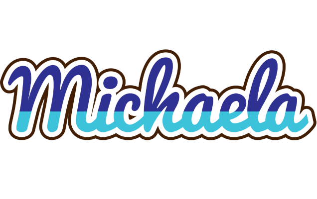 Michaela raining logo