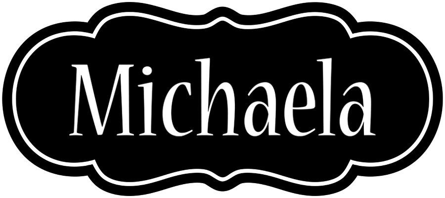 Michaela welcome logo