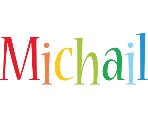 Michail birthday logo