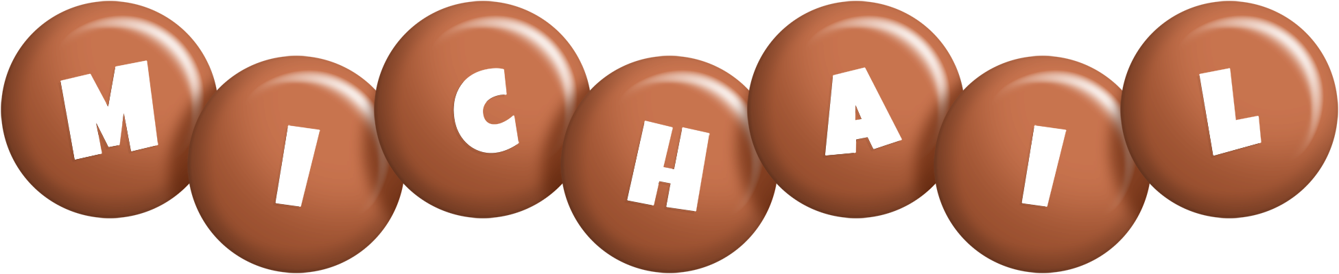 Michail candy-brown logo
