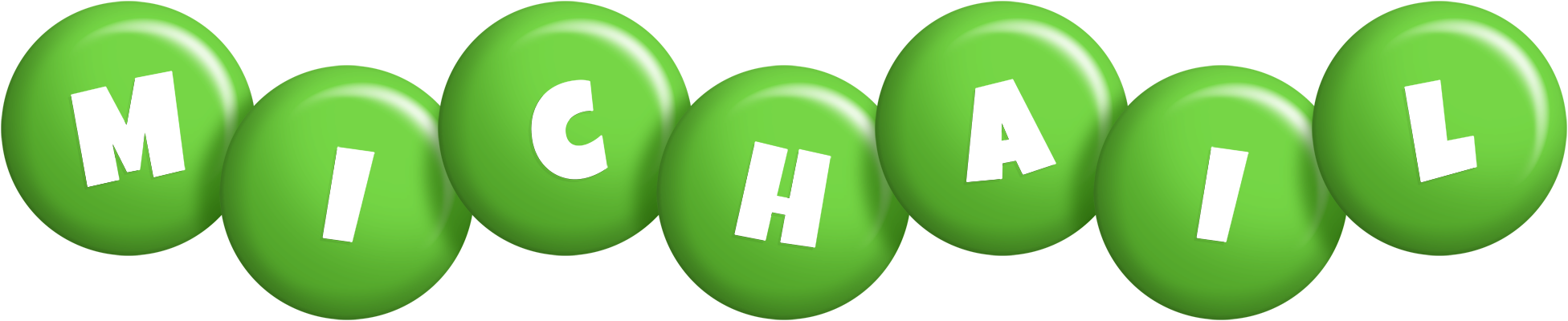 Michail candy-green logo