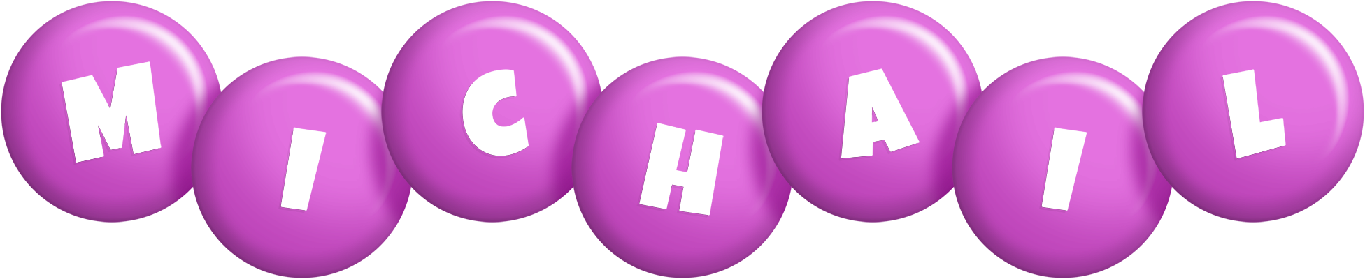 Michail candy-purple logo
