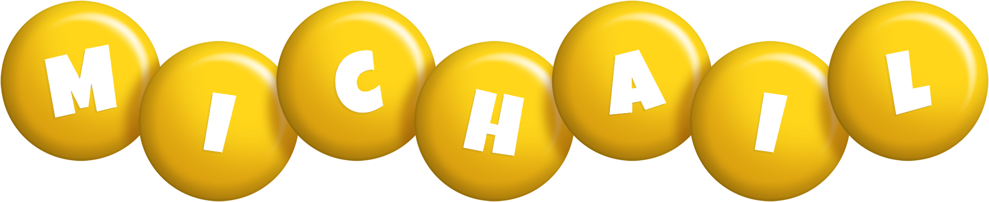 Michail candy-yellow logo
