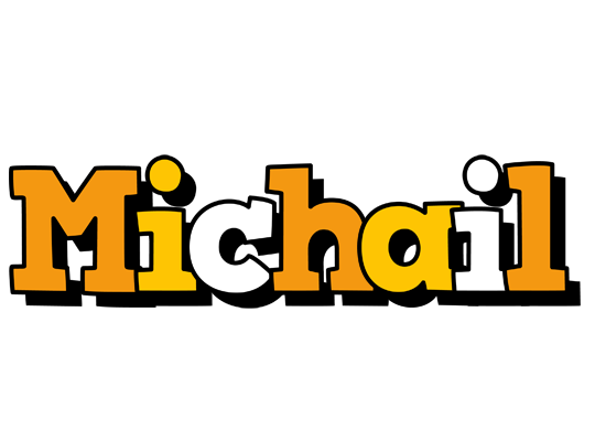 Michail cartoon logo