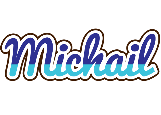 Michail raining logo