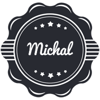 Michal badge logo