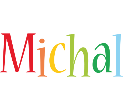 Michal birthday logo