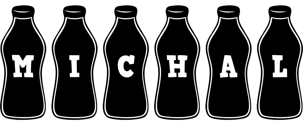 Michal bottle logo