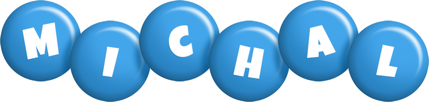 Michal candy-blue logo