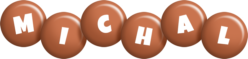 Michal candy-brown logo