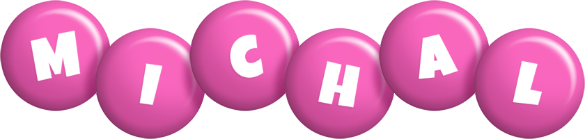 Michal candy-pink logo