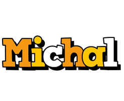 Michal cartoon logo