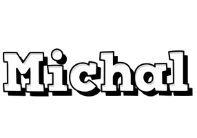 Michal snowing logo