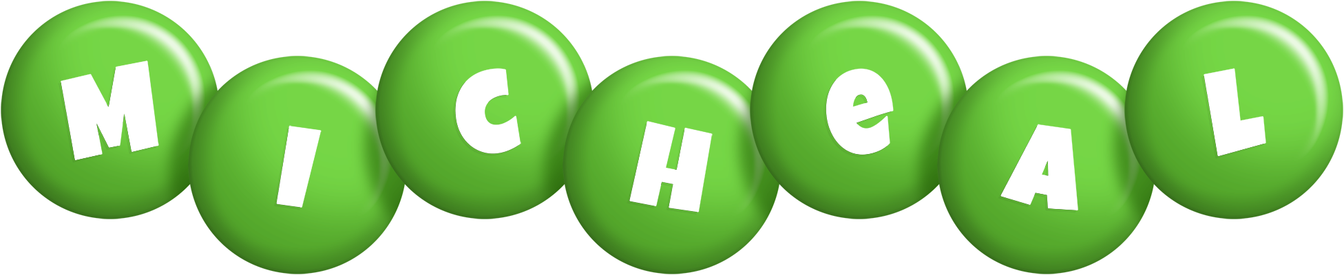 Micheal candy-green logo