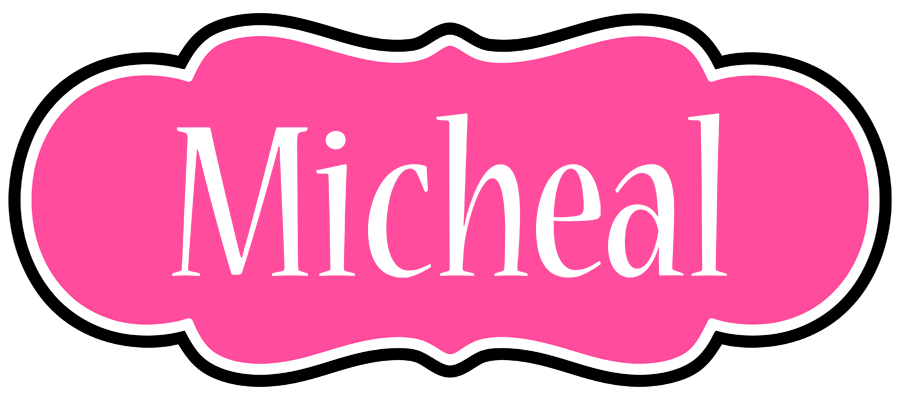 Micheal invitation logo