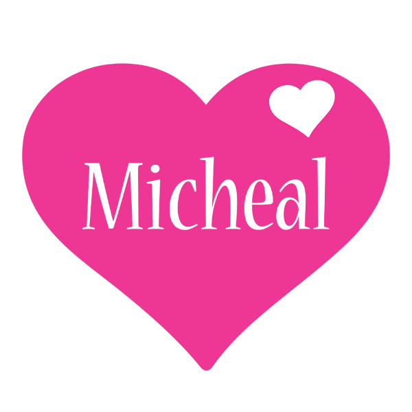 Micheal love-heart logo