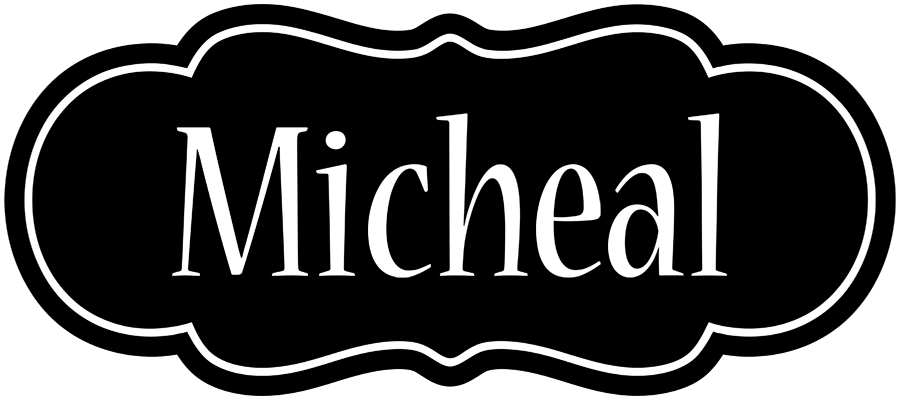 Micheal welcome logo