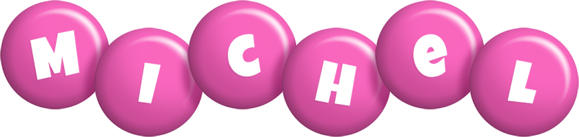 Michel candy-pink logo