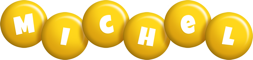 Michel candy-yellow logo