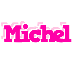 Michel dancing logo