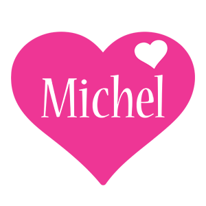 Michel love-heart logo