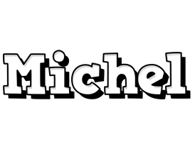 Michel snowing logo