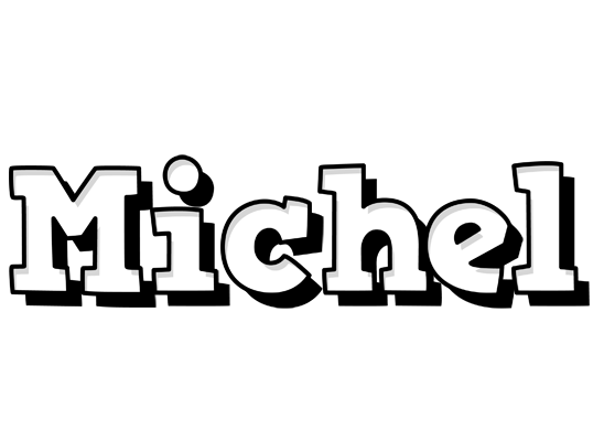 Michel snowing logo