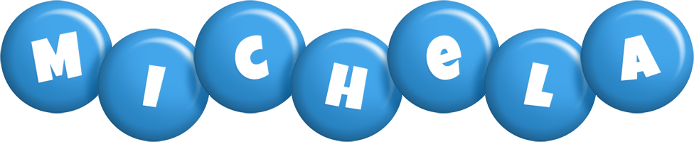 Michela candy-blue logo