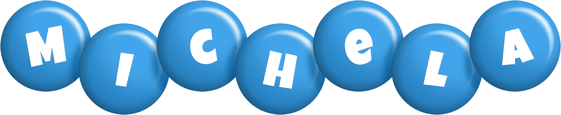 Michela candy-blue logo