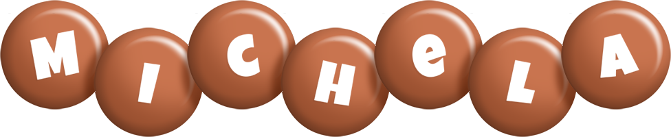 Michela candy-brown logo