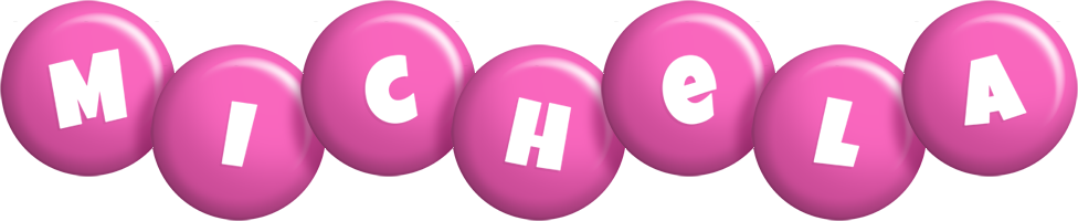 Michela candy-pink logo
