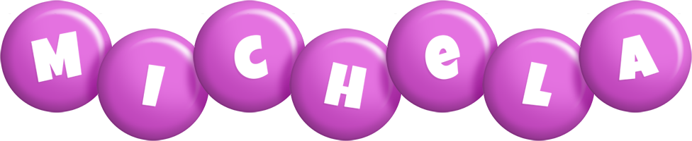 Michela candy-purple logo