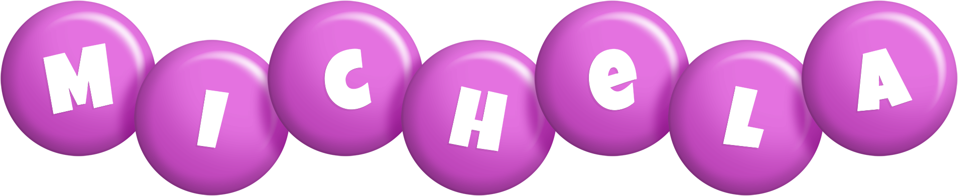 Michela candy-purple logo