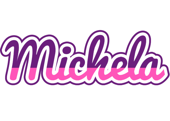 Michela cheerful logo
