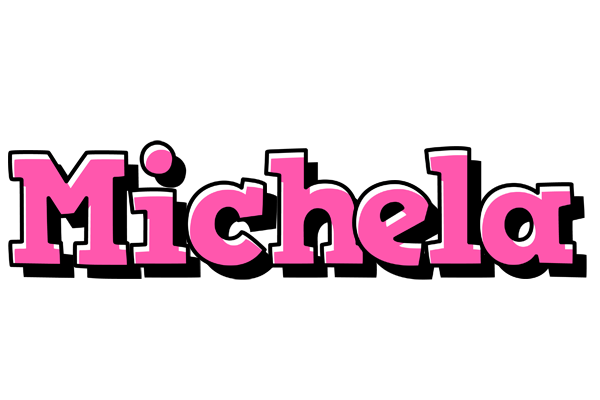 Michela girlish logo