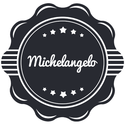 Michelangelo badge logo