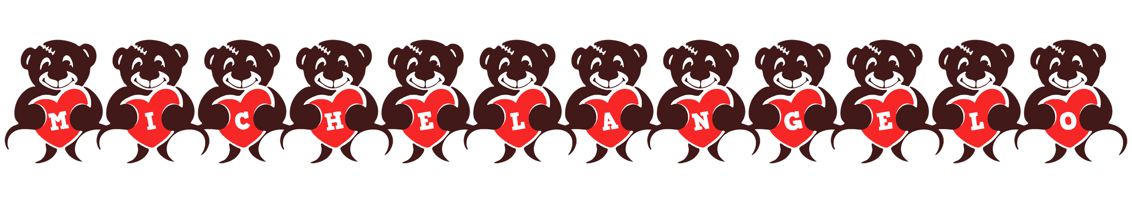 Michelangelo bear logo