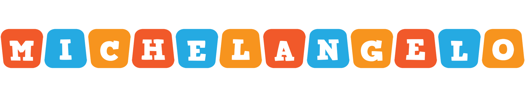 Michelangelo comics logo
