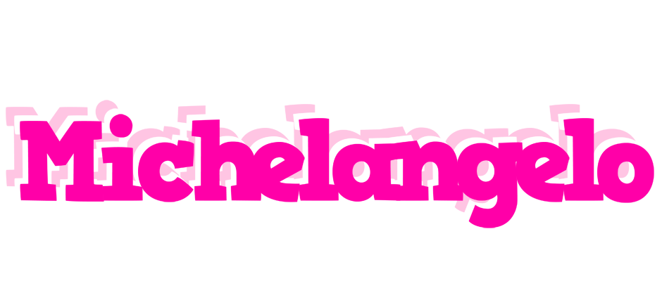 Michelangelo dancing logo