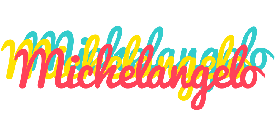 Michelangelo disco logo