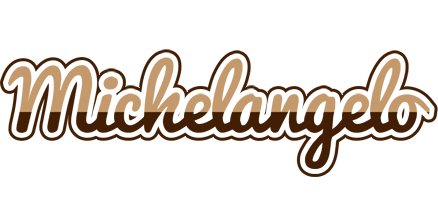 Michelangelo exclusive logo