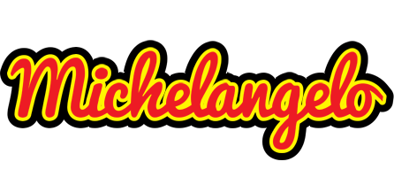 Michelangelo fireman logo