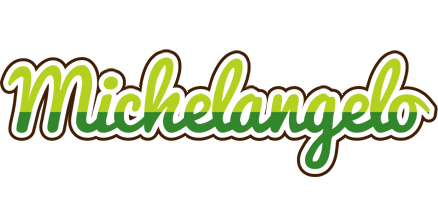 Michelangelo golfing logo