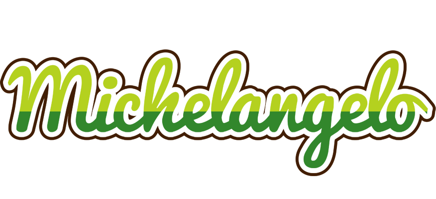 Michelangelo golfing logo
