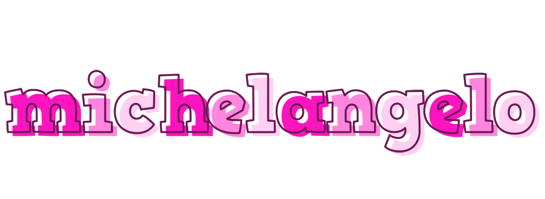 Michelangelo hello logo